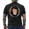 Cornelius In Shades Apes Nerd Geek Vintage Graphic Men's T-shirt Back Print