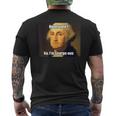 George Washington George-Ous Pun Meme Men's T-shirt Back Print