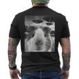 Guinea Pig Selfie With Ufos For Guinea Pig Lover Men's T-shirt Back Print