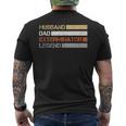 Husband Dad Exterminator Accessories Joke Men's T-shirt Back Print