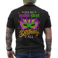 It's My Mardi Gras Birthday Y'all Carnival 2024 Party Men's T-shirt Back Print