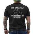 One Schlussstrich Zieht Man Am Besten Mit Kreide T-Shirt mit Rückendruck