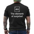 Periodic Table Ah Element Of Surprise Geek Nerd Men's T-shirt Back Print