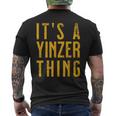 Pittsburgh Yinzer Yinz Men's T-shirt Back Print