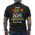 Proud Mommy Of A Class Of 2024 Kindergarten Graduate Men's T-shirt Back Print