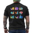 Snail Garden Snail T-Shirt mit Rückendruck