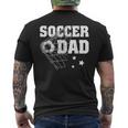 Soccer Dad Daddy Soccer Sport Lover Fan Fathers Day Men's T-shirt Back Print