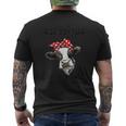 Sorriy My Nice Buttons Is Out Of Order Cows Men's T-shirt Back Print