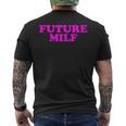 Future Milf Retrointage Style T-Shirt mit Rückendruck