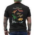 Future Paleontologist Favorite Types Of Dinosaurs Men's T-shirt Back Print