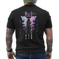 Futuristic Techwear Japanese Cyberpunk Harajuku Streetwear Men's T-shirt Back Print