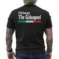 Gabagool Italy For Italians Capicola Nj New Jersey Men's T-shirt Back Print