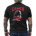 Gamer For Video Game Lover Video Games Mens Back Print T-shirt