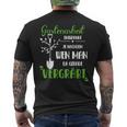 Gardening Relaxed T-Shirt mit Rückendruck