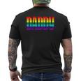 Gay Daddy Gay Gay Pride Mens Back Print T-shirt