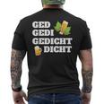 Gedi Word Game Firmgedi Taufdi Ged T-Shirt mit Rückendruck