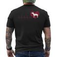 For Bulldog Terrier Dog Lover Owner Parent Men's T-shirt Back Print