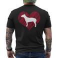 For Bulldog Terrier Dog Lover Owner ParentMen's T-shirt Back Print