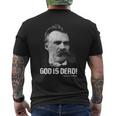 God Is Dead Friedrich Nietzsche Quote Philosopher Philosophy T-Shirt mit Rückendruck