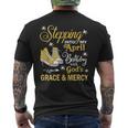 With God's Grace & Mercy Men's T-shirt Back Print