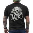 Golden Retriever Papa T-Shirt mit Rückendruck