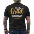 Grad Squad 2024 Matching Family Graduation Senior School Men's T-shirt Back Print