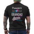 Grandad Promoted To Grandad Again Est 2022 For Men Man Mens Back Print T-shirt