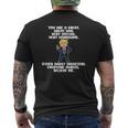 Great Dad Donald Trump Father's Daygag Present Mens Back Print T-shirt