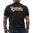 Griffin Family Name Personalized Surname Griffin Men's T-shirt Back Print