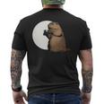 Groundhog Day Shadow Puppet Men's T-shirt Back Print