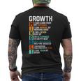 Growth Mindset Definition Motivational Quotes Men's T-shirt Back Print