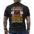 Handball Trainer Best Handball Trainer T-Shirt mit Rückendruck