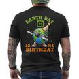 Happy Earth Day Is My Birthday Pro Environment Party Men's T-shirt Back Print