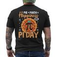 Happy Pi Day 314 Pi Pie Math Happiness On Pi Day Men's T-shirt Back Print