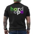 Hard Nope Aroace Pride Lgbtq Lgbt Aro Ace Aromantic Asexual Men's T-shirt Back Print