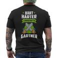 Hart Härter Landscaping Gardener For Garden And Landscaping T-Shirt mit Rückendruck
