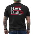 Hawk Tuah 24 Spit On That Thang Election Men's T-shirt Back Print