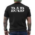 Herren Dad The Man The Myth The Legend Papa Der Mann Mythos Legende T-Shirt mit Rückendruck