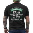 Herren Opa Atertag Papa Spruch Grossvater Geburtstag T-Shirt mit Rückendruck