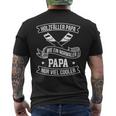 Holzfäller Papa Axt Spruch Säge Motorsäge Holzfäller T-Shirt mit Rückendruck