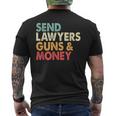 Hombre Enviar A Abogados Armas Y Dinero Camiseta Hombre Estampado Espalda