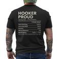 Hooker Oklahoma Proud Nutrition Facts Men's T-shirt Back Print