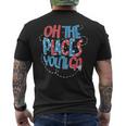 Hot Air Balloon Oh The Places You’Ll Go When You Read Men's T-shirt Back Print