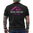 House Hustler Real Estate Agent Cute Realtor Men's T-shirt Back Print