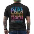 Ich Bin Stolzer Papa Einer Wundervolltochter T-Shirt mit Rückendruck