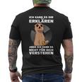 Ich Kann Es Dir Klaren Krypto Trader Miner Btc Bitcoin T-Shirt mit Rückendruck