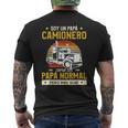 Idea De Regalo Del Día Del Padre Para Un Conductor De Camión Camiseta Hombre Estampado Espalda