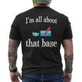 I'm All About That Base Chemistry Lab Science Men's T-shirt Back Print