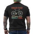 I'm Biker Dad Father's Day Wheely Cooler Bicycle Bike Cycling Mens Back Print T-shirt