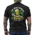 I'm Into Fitness Beer In My Belly St Patrick's Day Men's T-shirt Back Print